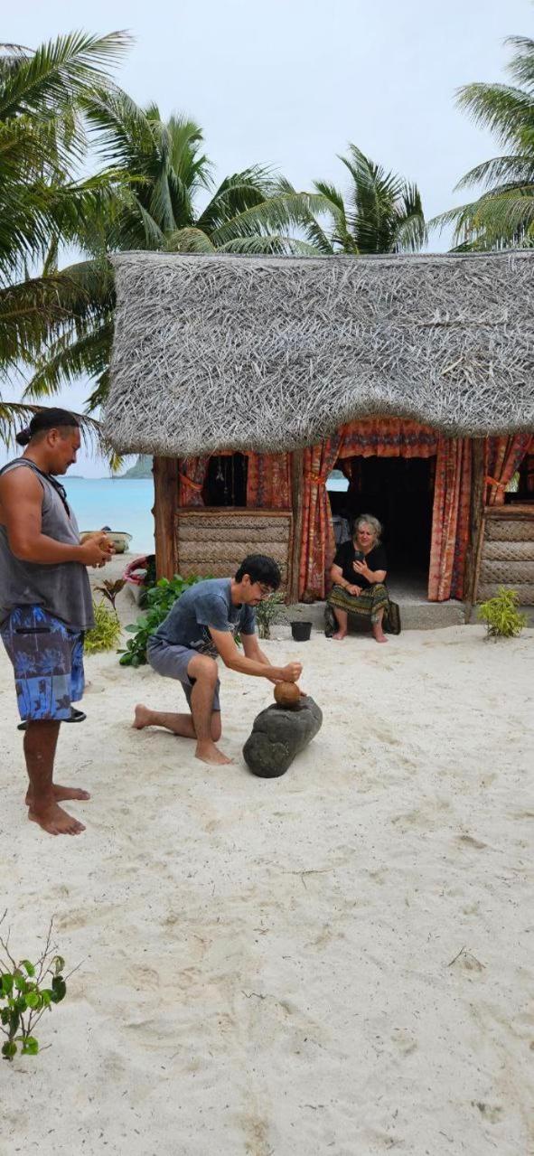 Poemanahere Island Camping A Maupiti Te-Fare-Arii Bagian luar foto