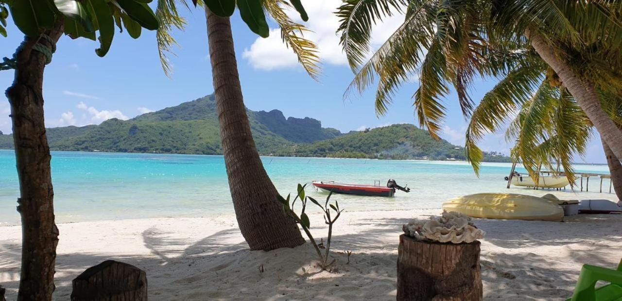 Poemanahere Island Camping A Maupiti Te-Fare-Arii Bagian luar foto