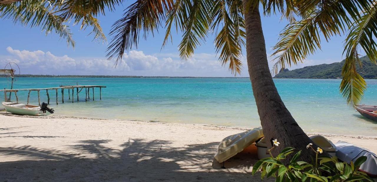 Poemanahere Island Camping A Maupiti Te-Fare-Arii Bagian luar foto